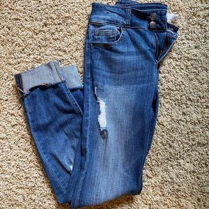 Women’s Size 5 Cello Ankle Cuffed Jeans